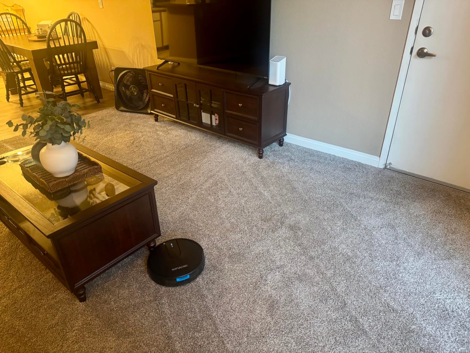 ROPVACNIC Robot Vacuum and Mop Combo 5200Pa Suction Robotic Cleaner | Self-charging, app control, personalized cleaning adjustments, advanced obstacle avoidance, suitable for home use customer photo 2