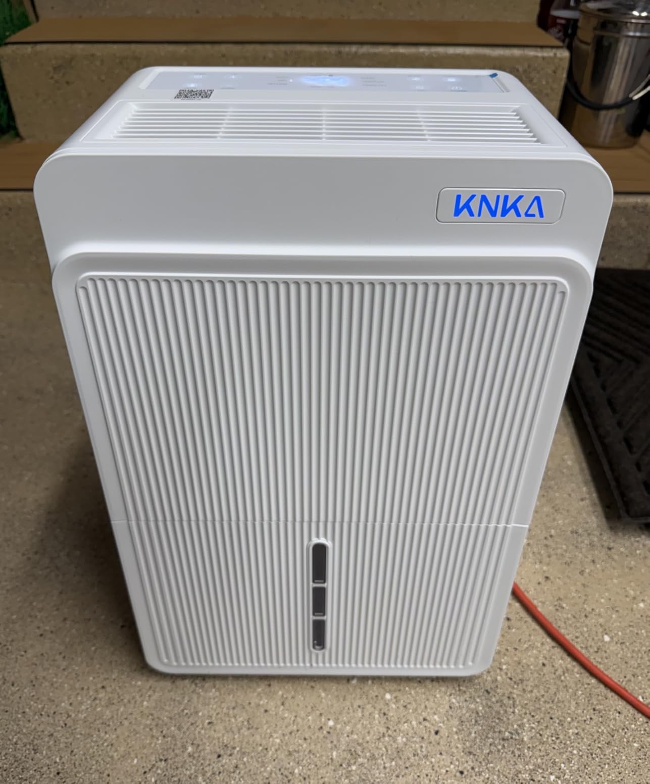 KNKA Energy Star 5500 Sq.Ft Dehumidifier for Basement, Max 80 Pint/Day customer photo 1