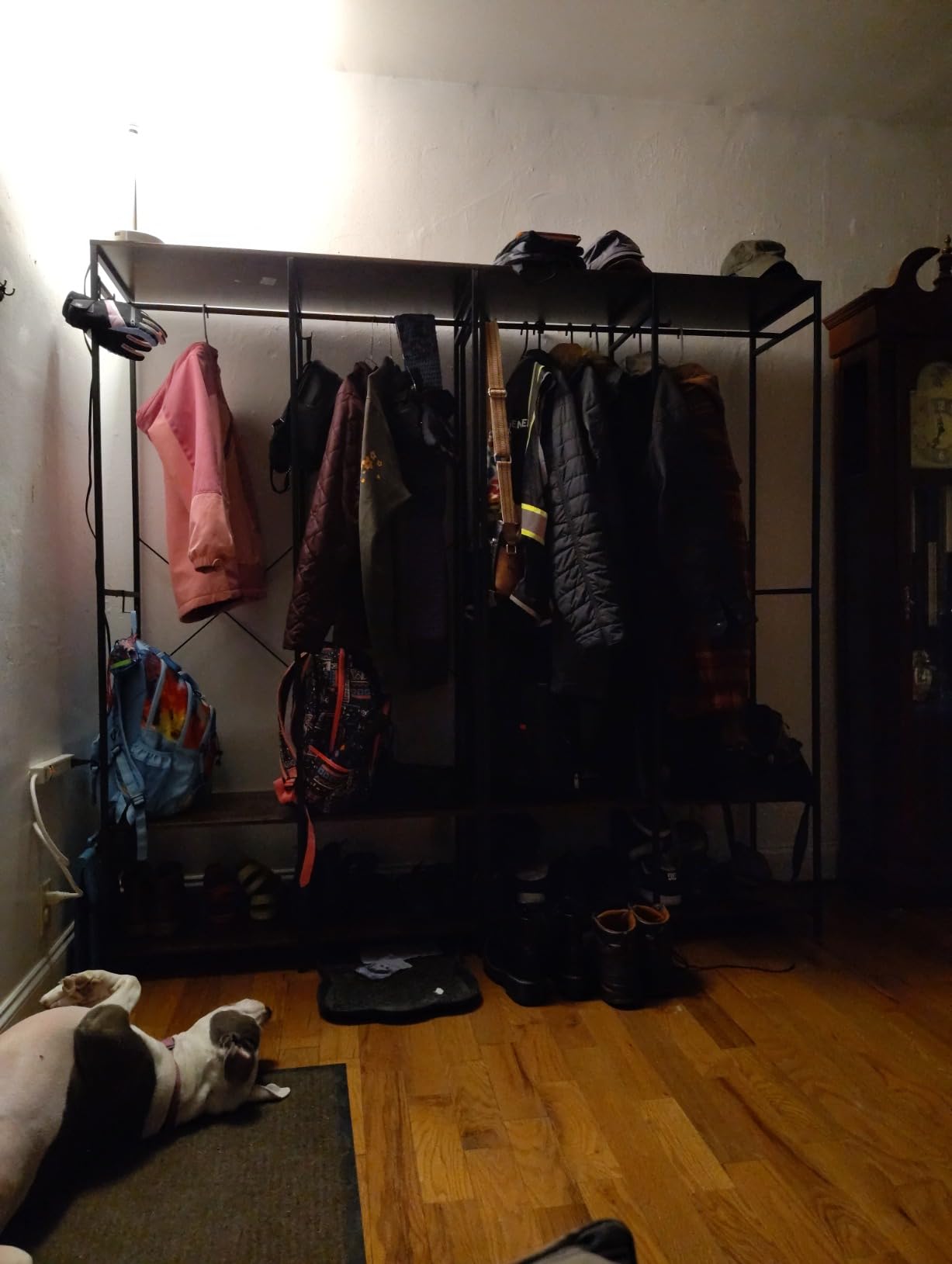SONGMICS Closet System, Customizable Walk-In Closet Organizer System | Fits Spaces 6.5-10.2 ft with Adjustable Hanging Rods and Drawers, White, CUSTOS Collection URGR043WZ01S customer photo 2
