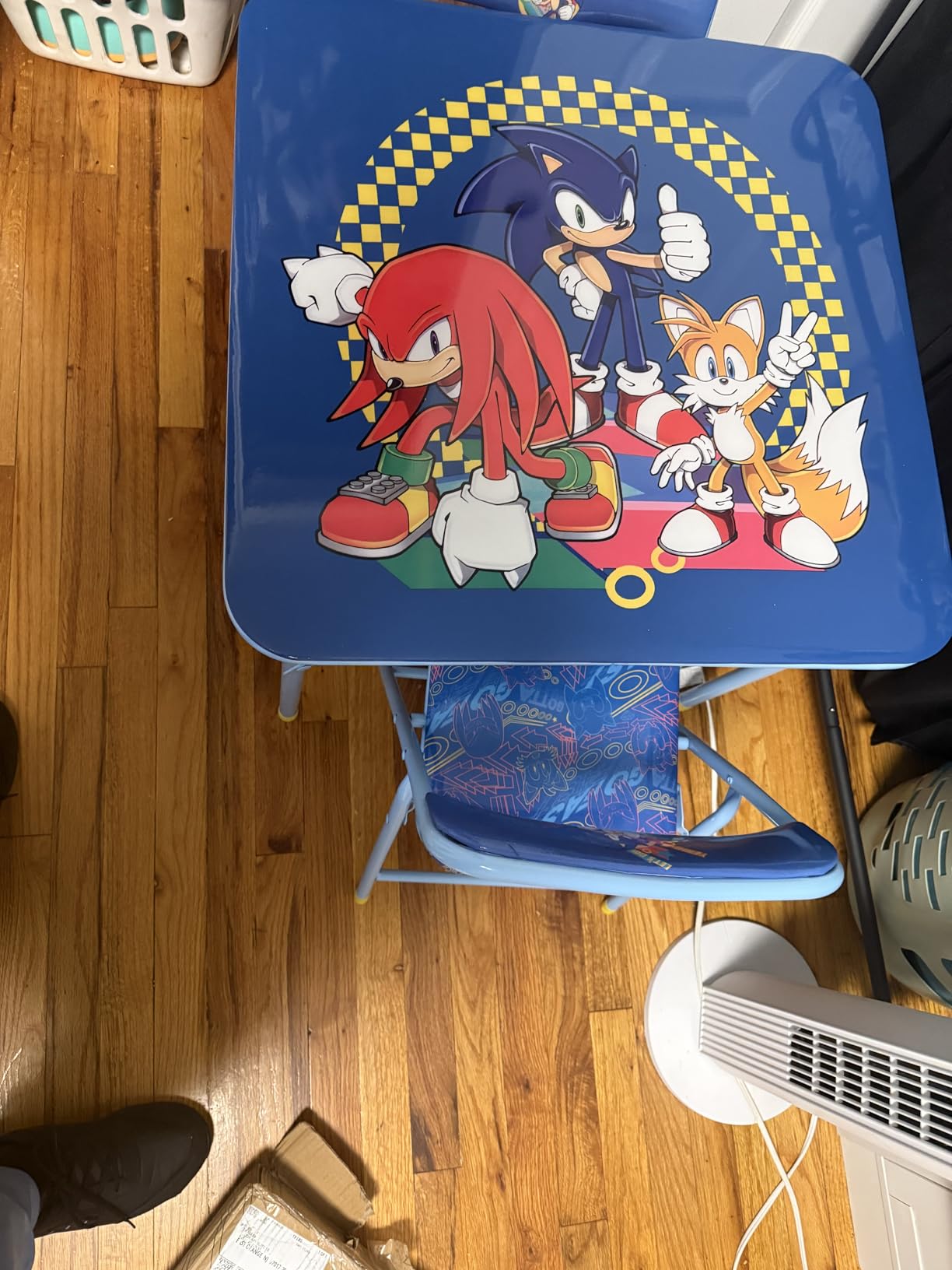 Disney Stitch Kids Activity Table and Chair Set, 3-Piece Folding Toddler Table with 2 Chairs, Padded Seats, Durable Frame for Play, Crafts & Snacks customer photo 2