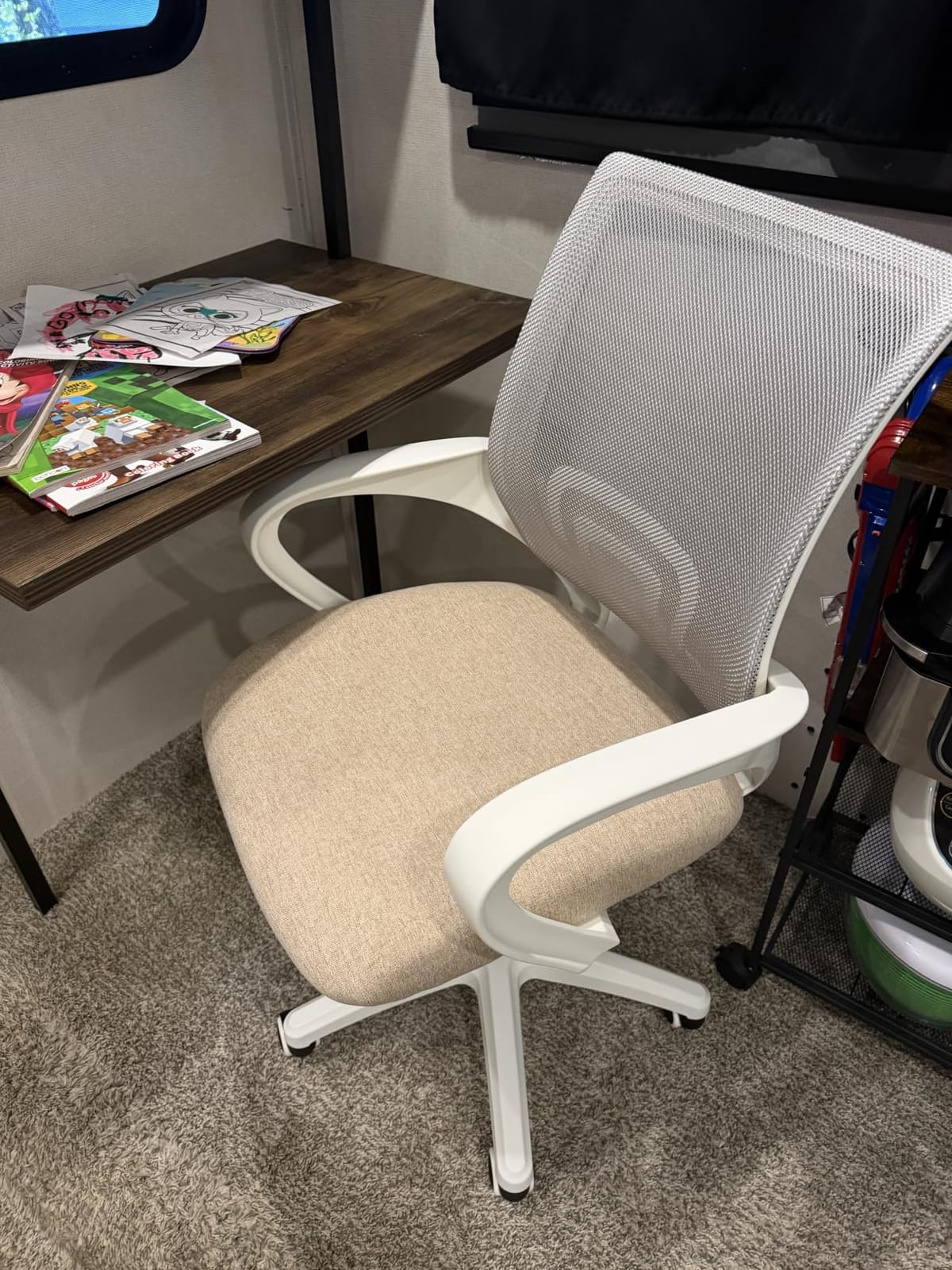 NEO CHAIR Office Computer Chair Ergonomic Mid-Back Mesh Desk Chair, Black customer photo 2