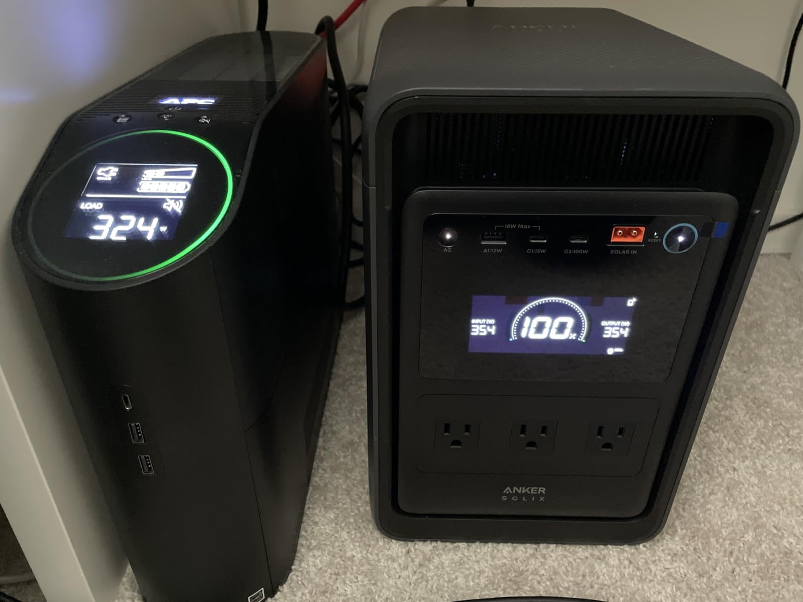Anker SOLIX S2000 Portable Power Station, 2,010Wh, 3,000W Peak, Home Backup, LiFePO4 Battery, Up to 35-Hour Fridge Backup, 1,500W Solar Generator for Home, UPS, Outdoor, and Emergency Use customer photo 2