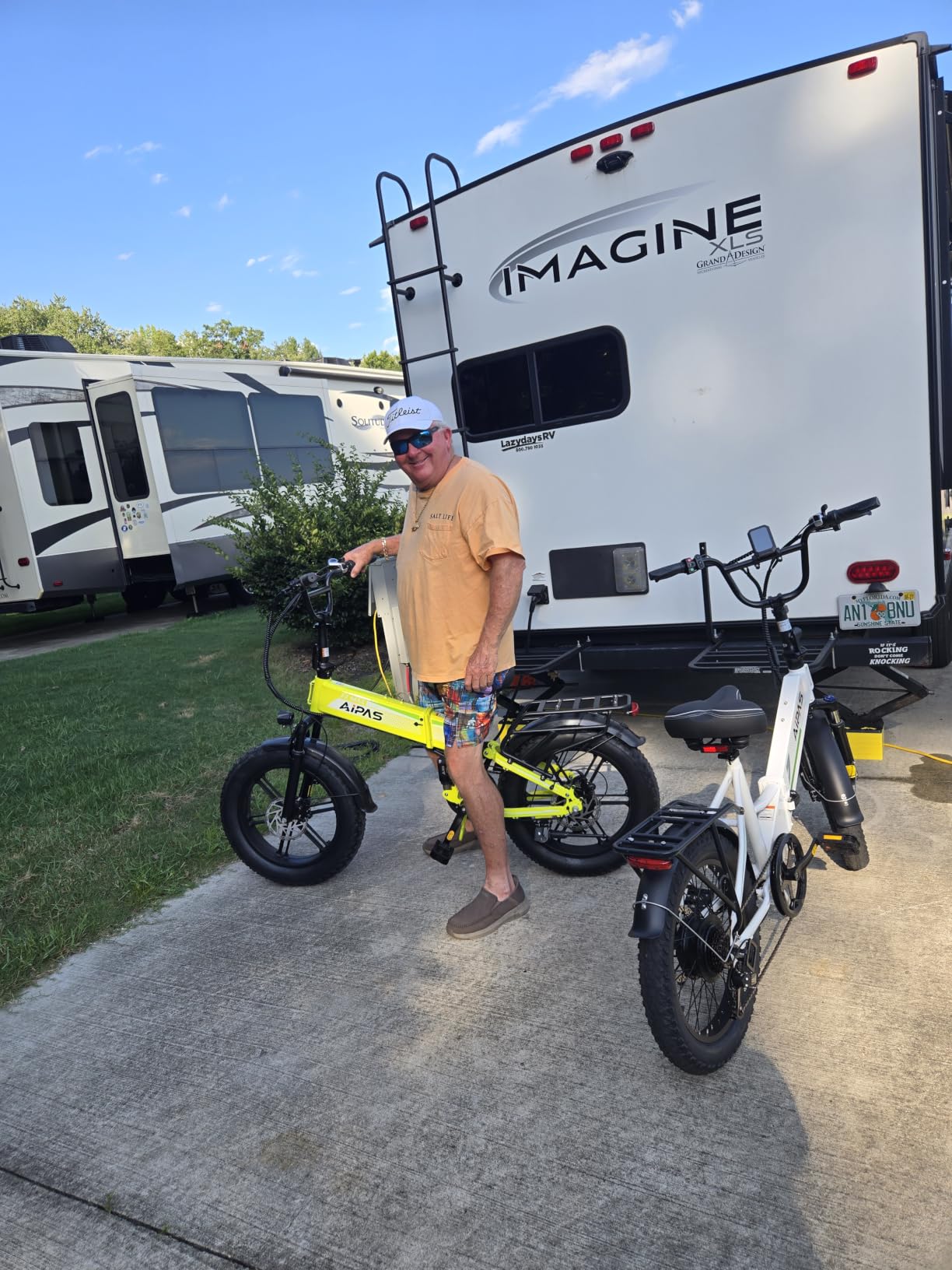 Aipas F3 Max Folding Electric Bike for Adults, Full Suspension 20