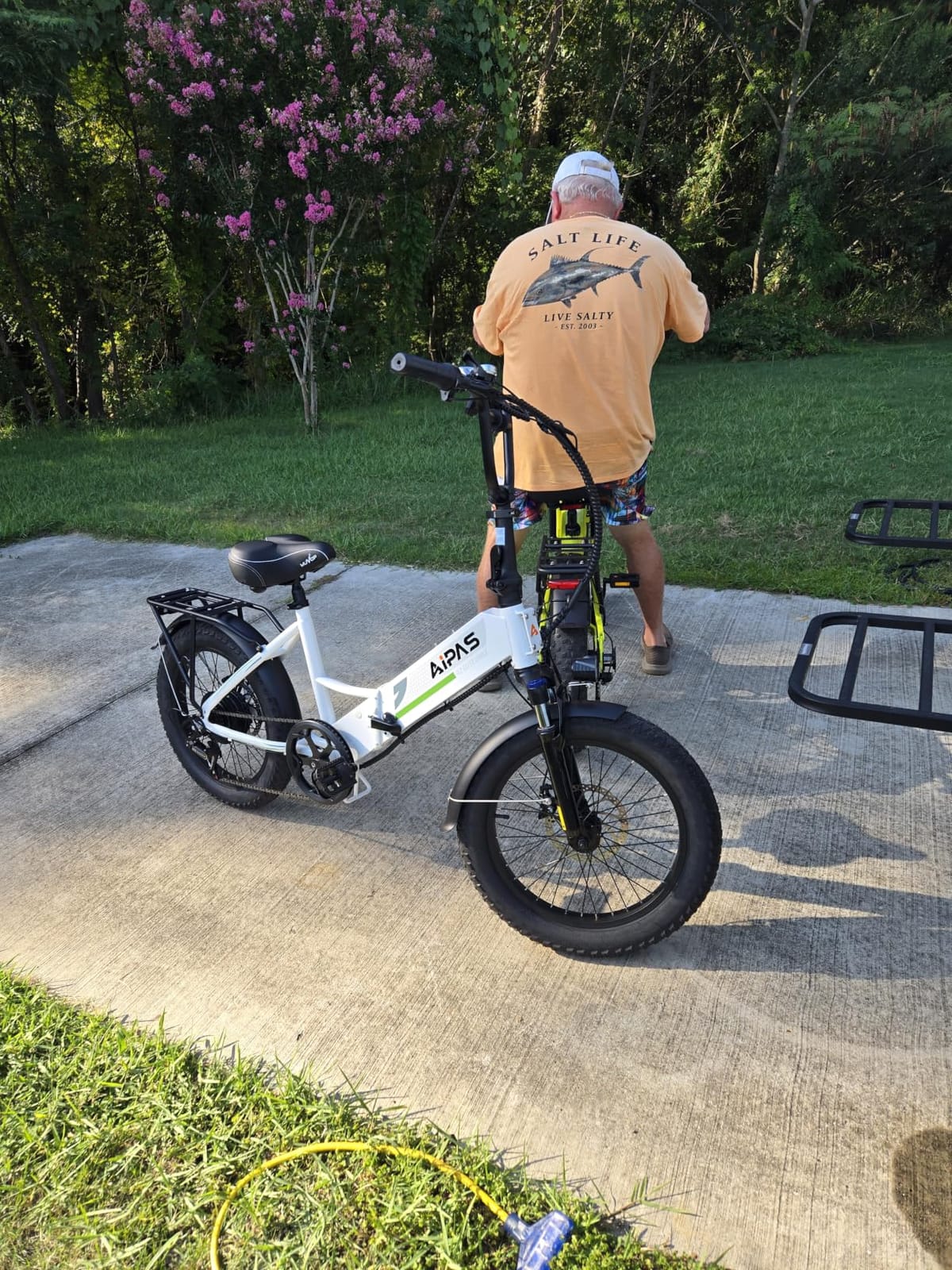 Aipas F3 Max Folding Electric Bike for Adults, Full Suspension 20