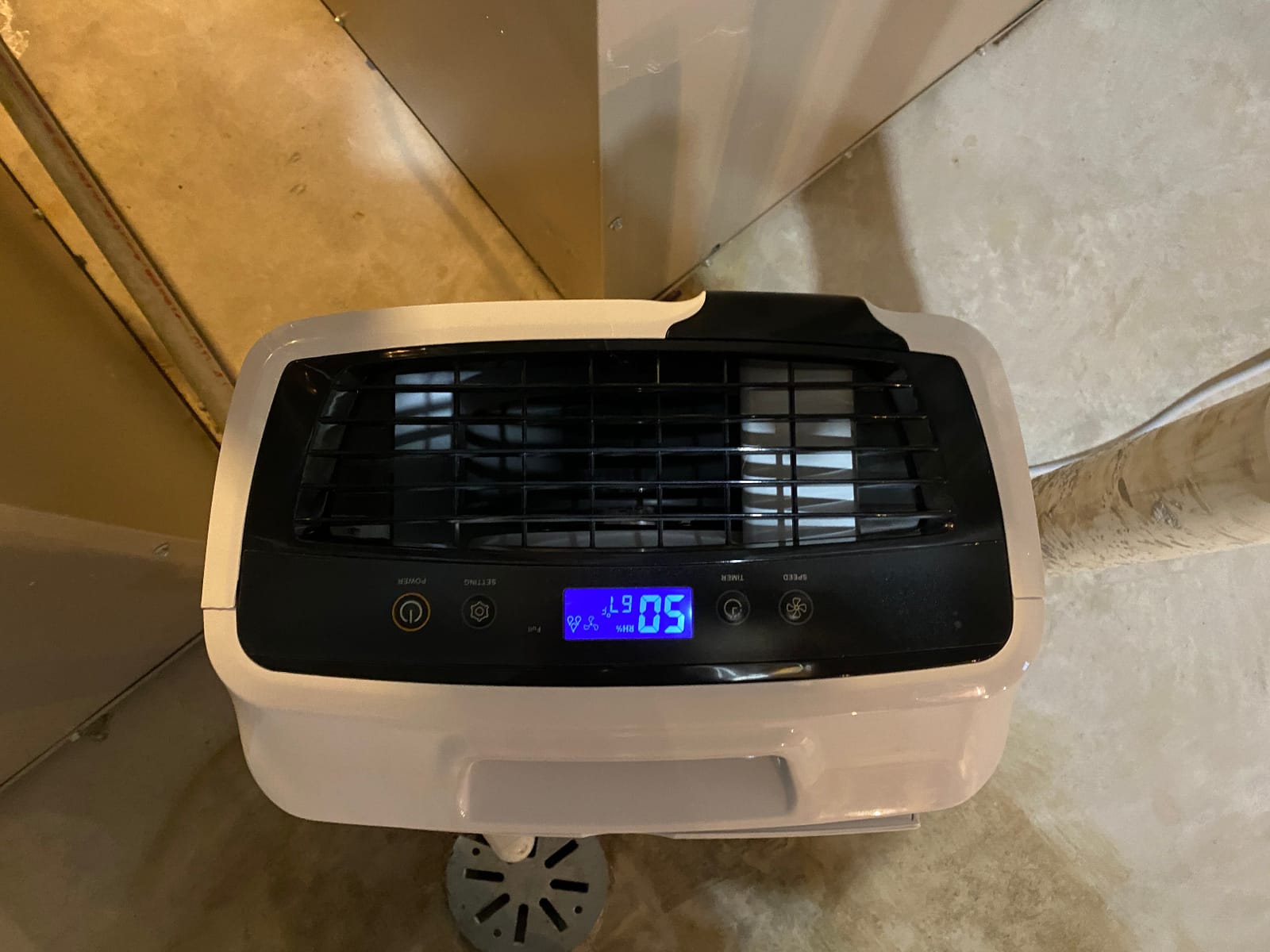Yaufey 150 Pint Dehumidifier with Upward Drainage for Basement 8500 Sq. Ft. customer photo 2