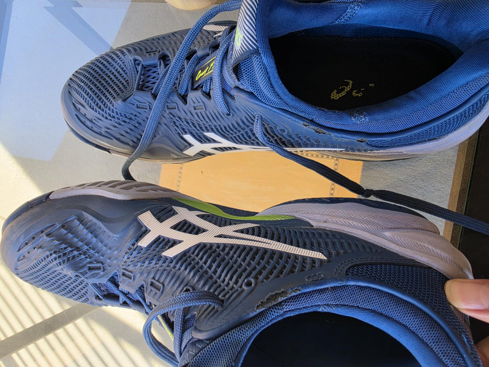 ASICS Men's Court FlyteFoam 3 Tennis Shoes customer photo 1