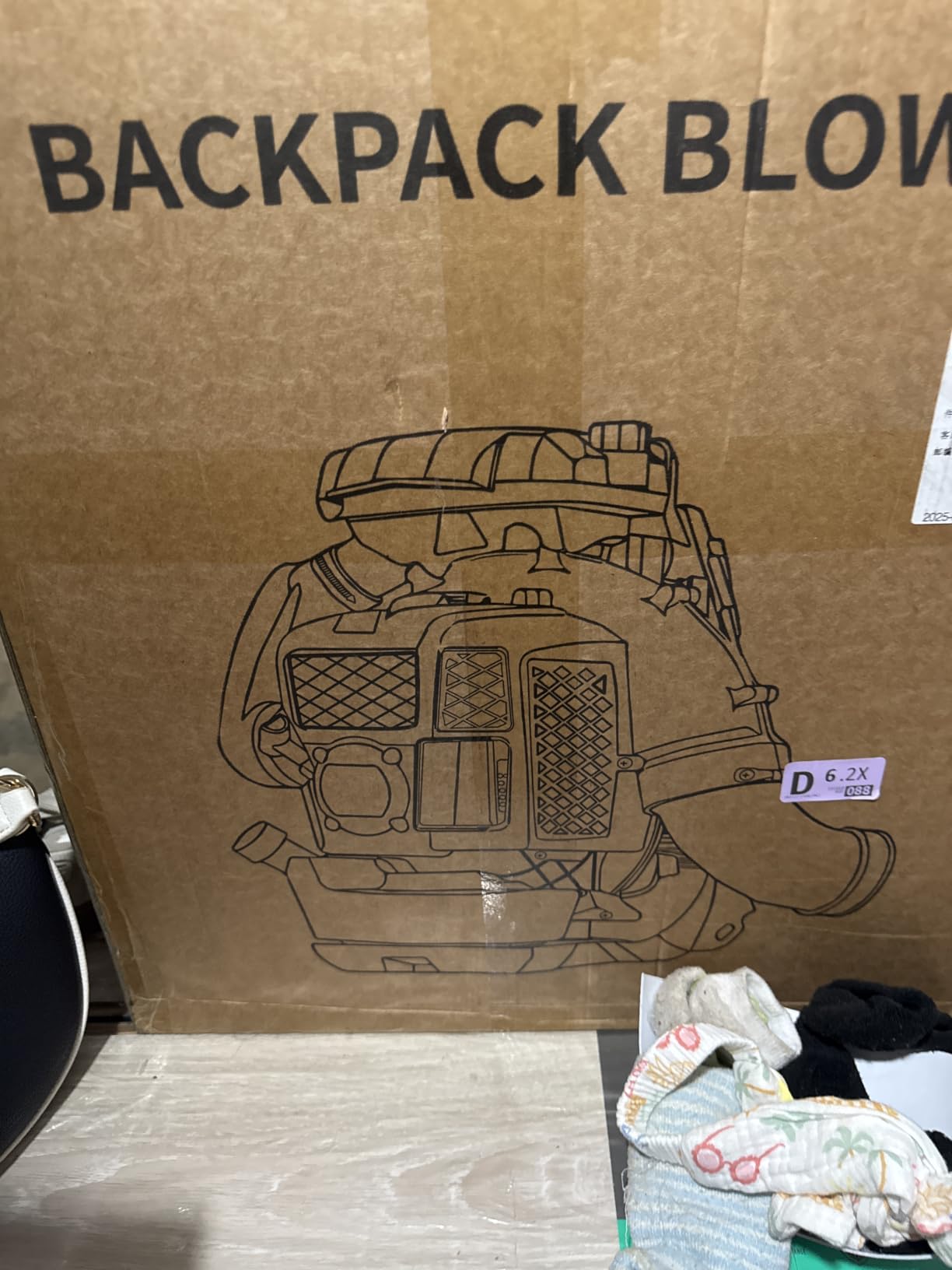 80cc Gas Backpack Leaf Blower, 900 CFM Cruise Control | 4.3 HP 6800 RPM Engine, 206 MPH Airflow, 88 dB Rating, Frame-Separated Suspension, 180-Degree Handle customer photo 2