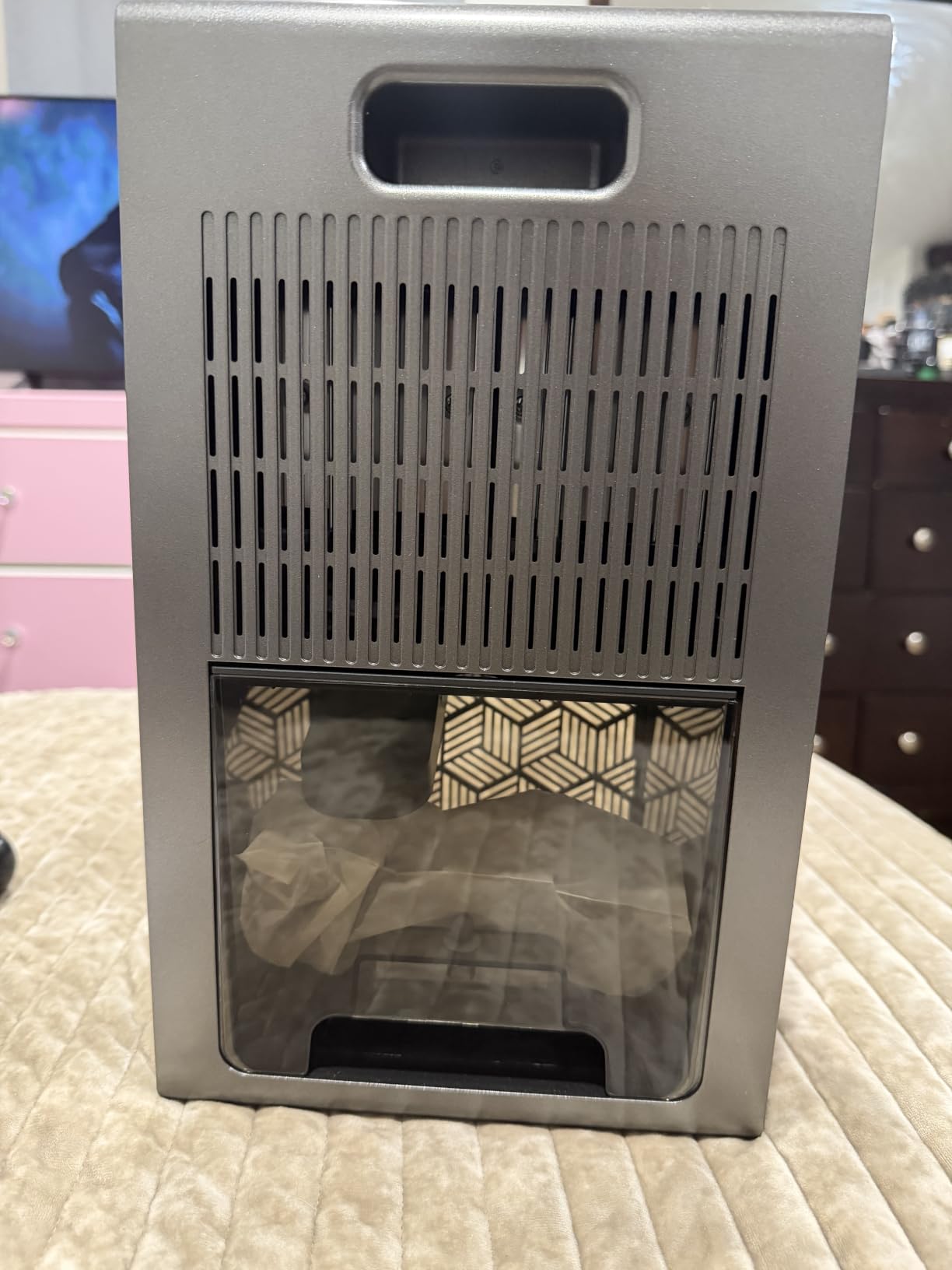 ToLife Dehumidifier for Home Bedroom 1000 sq.ft with Auto Shut-Off, White customer photo 2