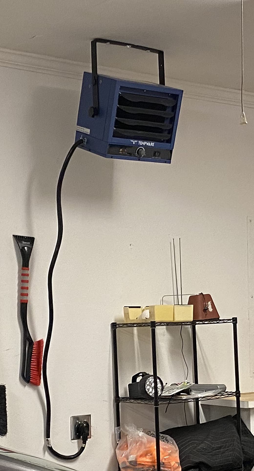 TEMPWARE 7500W Electric Garage Heater, 240V Hardwired Heater, 2026 Upgraded customer photo 2