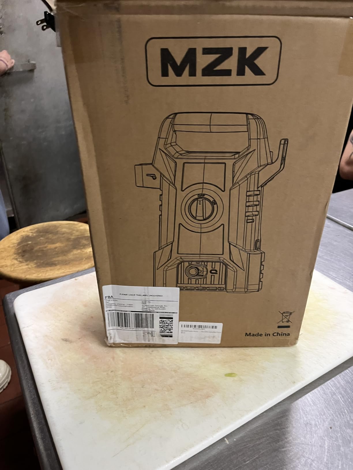 MZK Lightweight Pressure Washer, Portable Power Cleaner with Foam Cannon customer photo 1