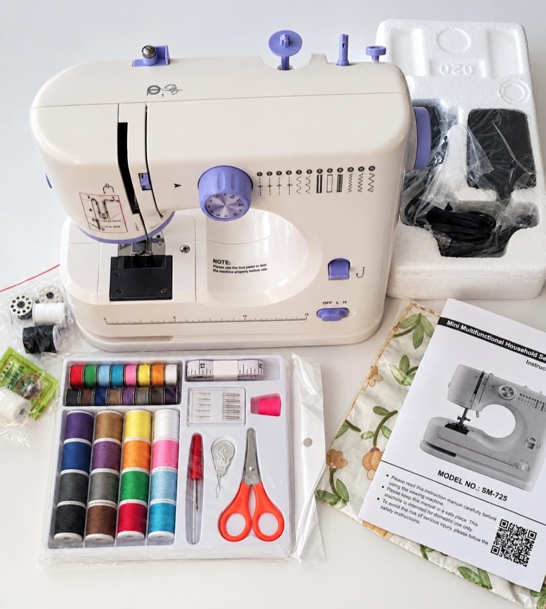 Stoigeld Portable Sewing Machine for Beginners 2026 New SM-725 pro+ customer photo 2