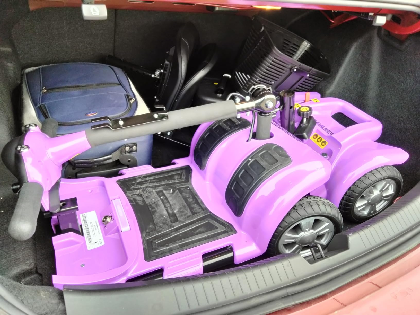 Mobility Scooter for Adults & Senior, Foldable 4 Wheels Electric Scooter customer photo 2
