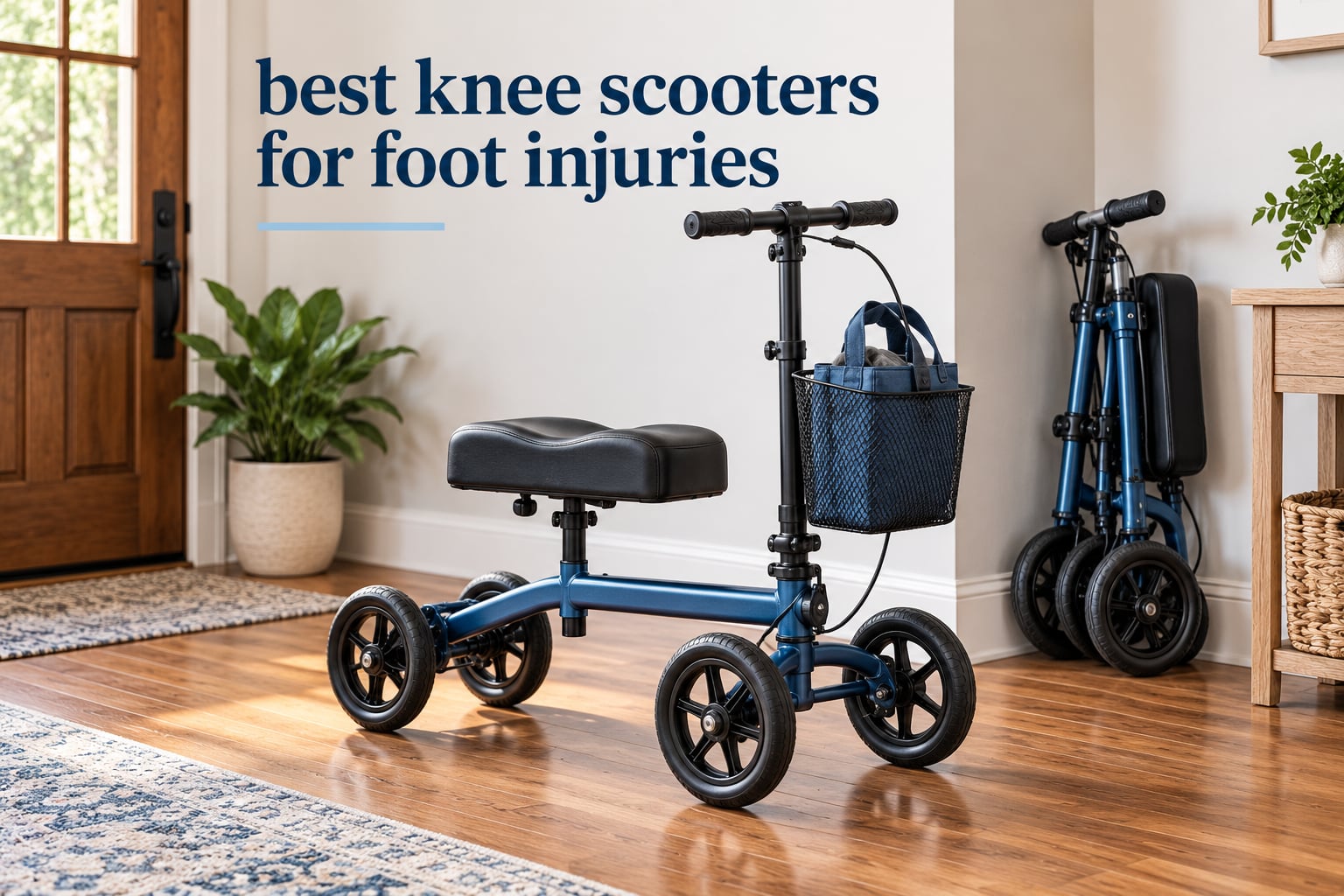best knee scooters for foot injuries