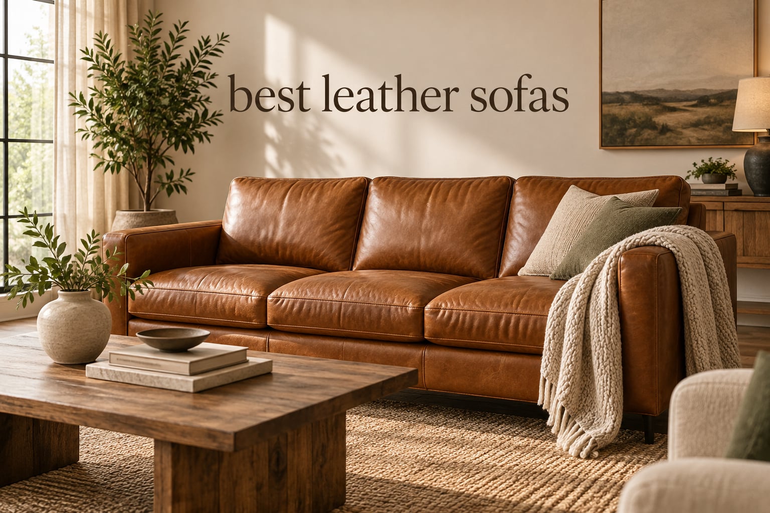 best leather sofas