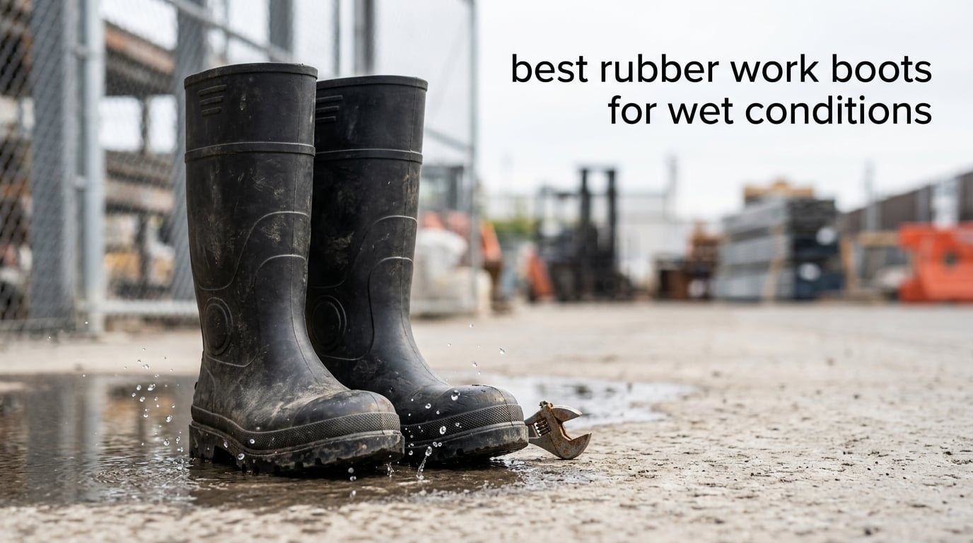 best rubber work boots for wet conditions
