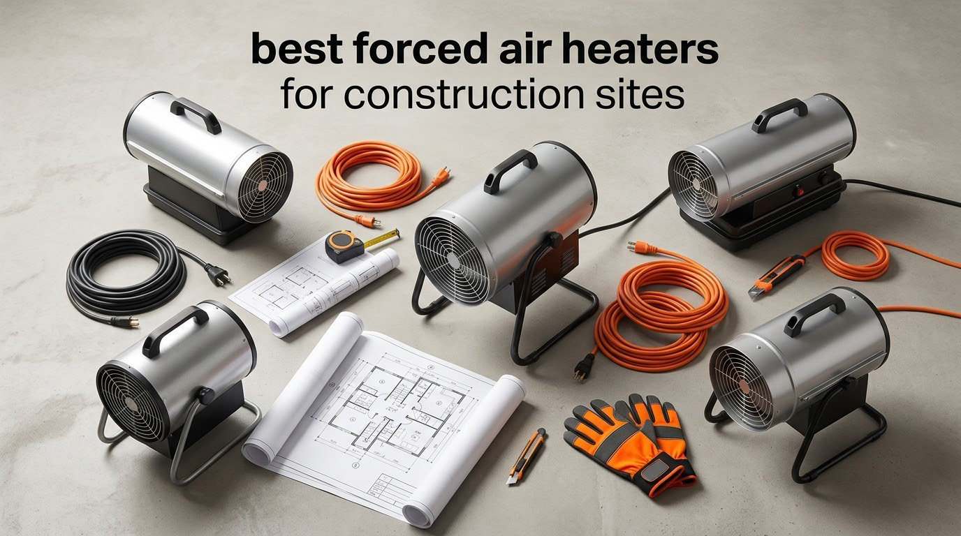 best forced air heaters for construction sites