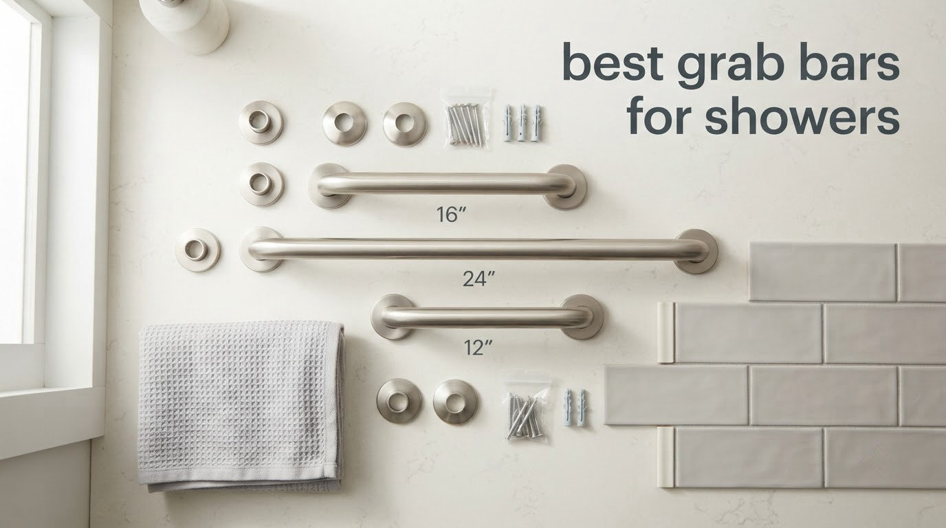 best grab bars for showers