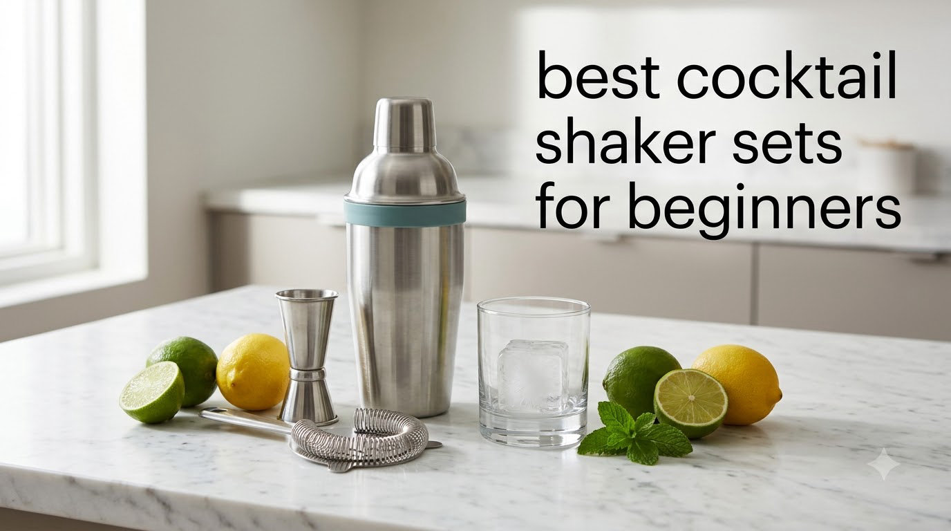 best cocktail shaker sets for beginners