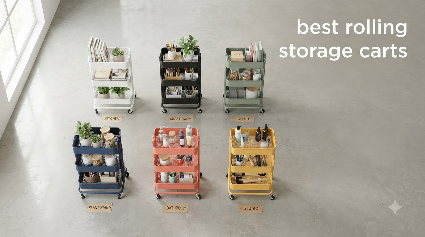 best rolling storage carts