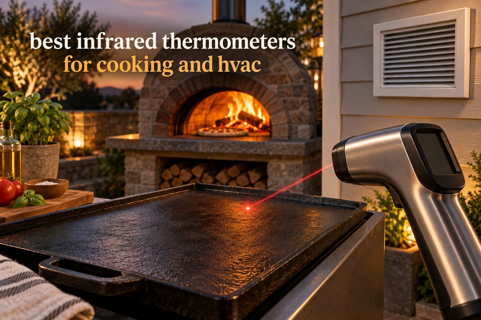 best infrared thermometers for cooking and hvac