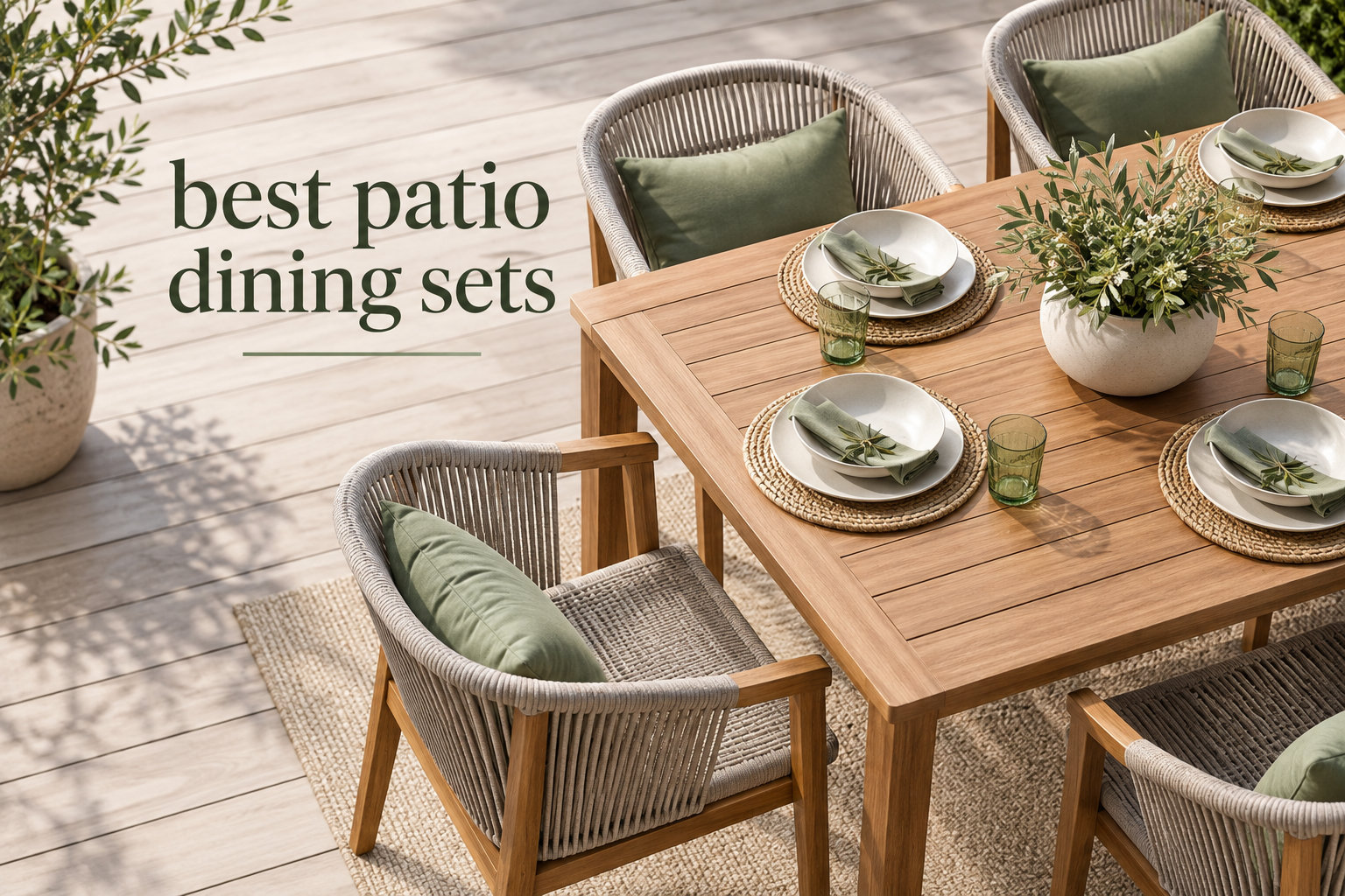 best patio dining sets