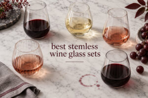 best stemless wine glass sets