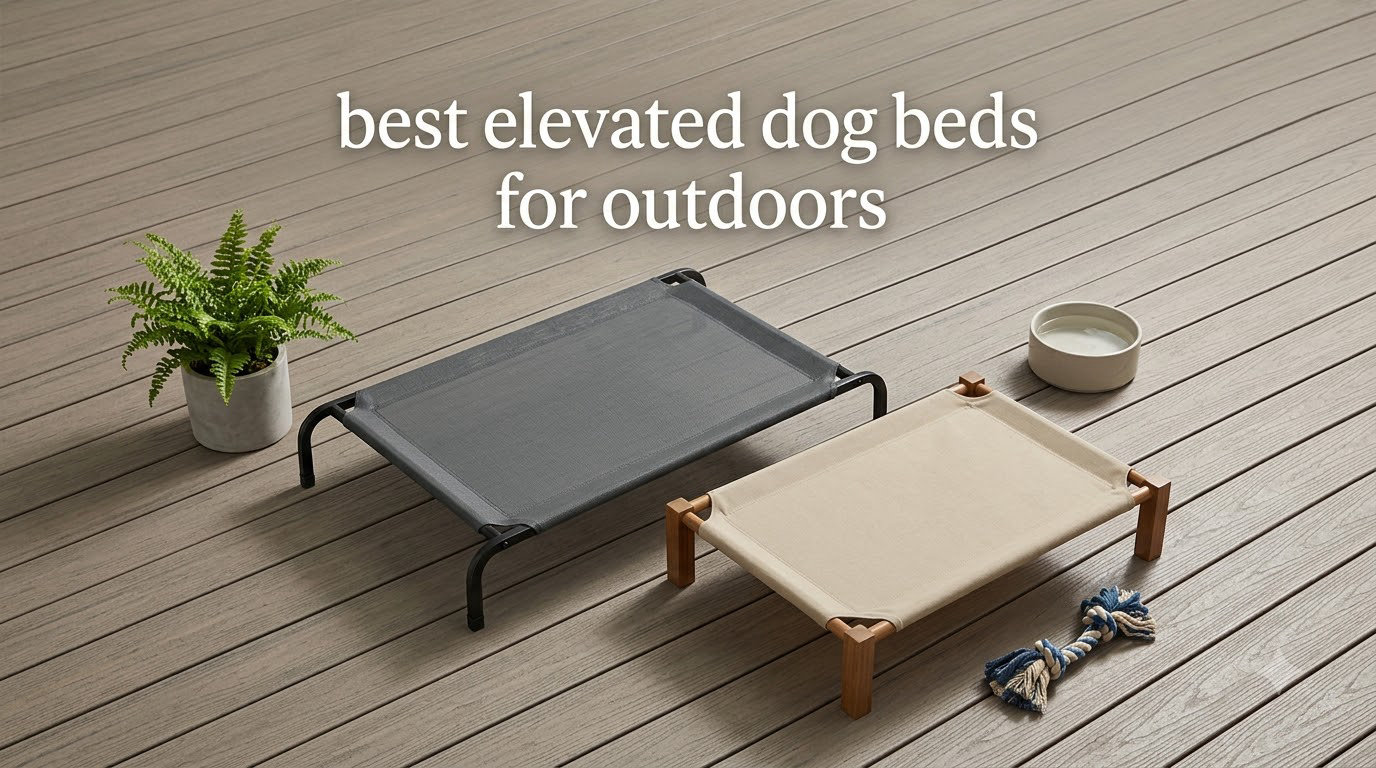 best elevated dog beds for outdoors