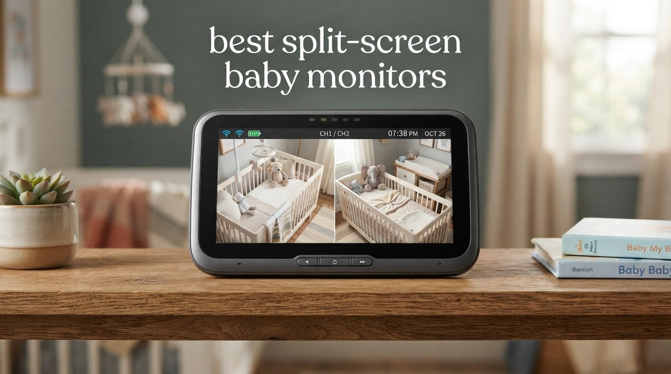 best split-screen baby monitors