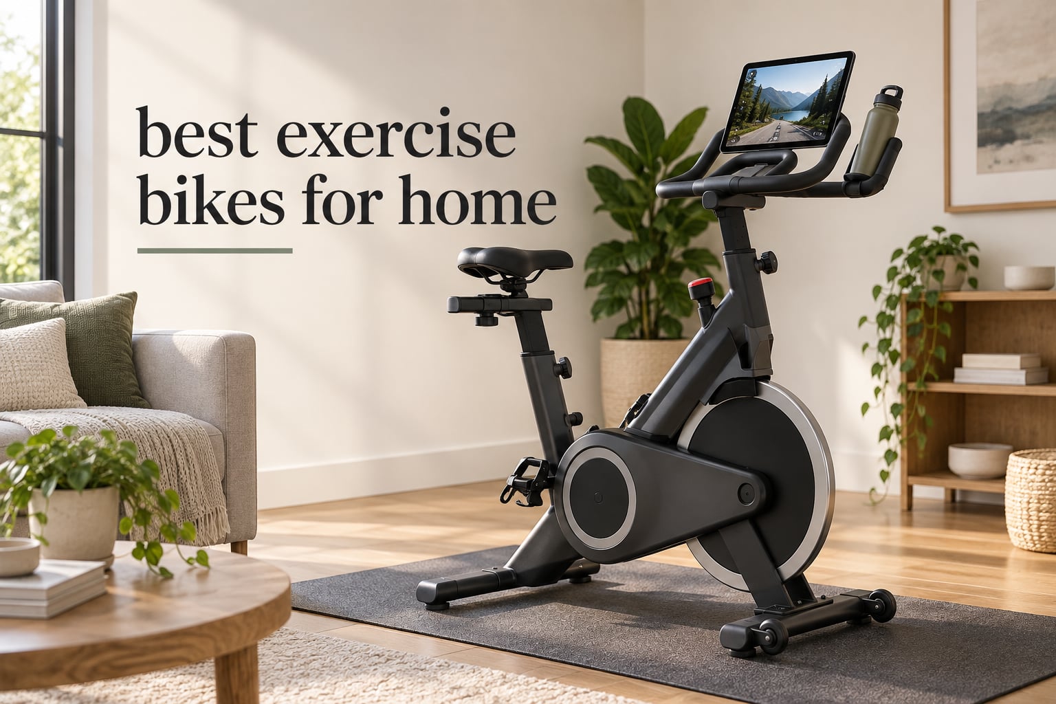 best exercise bikes for home