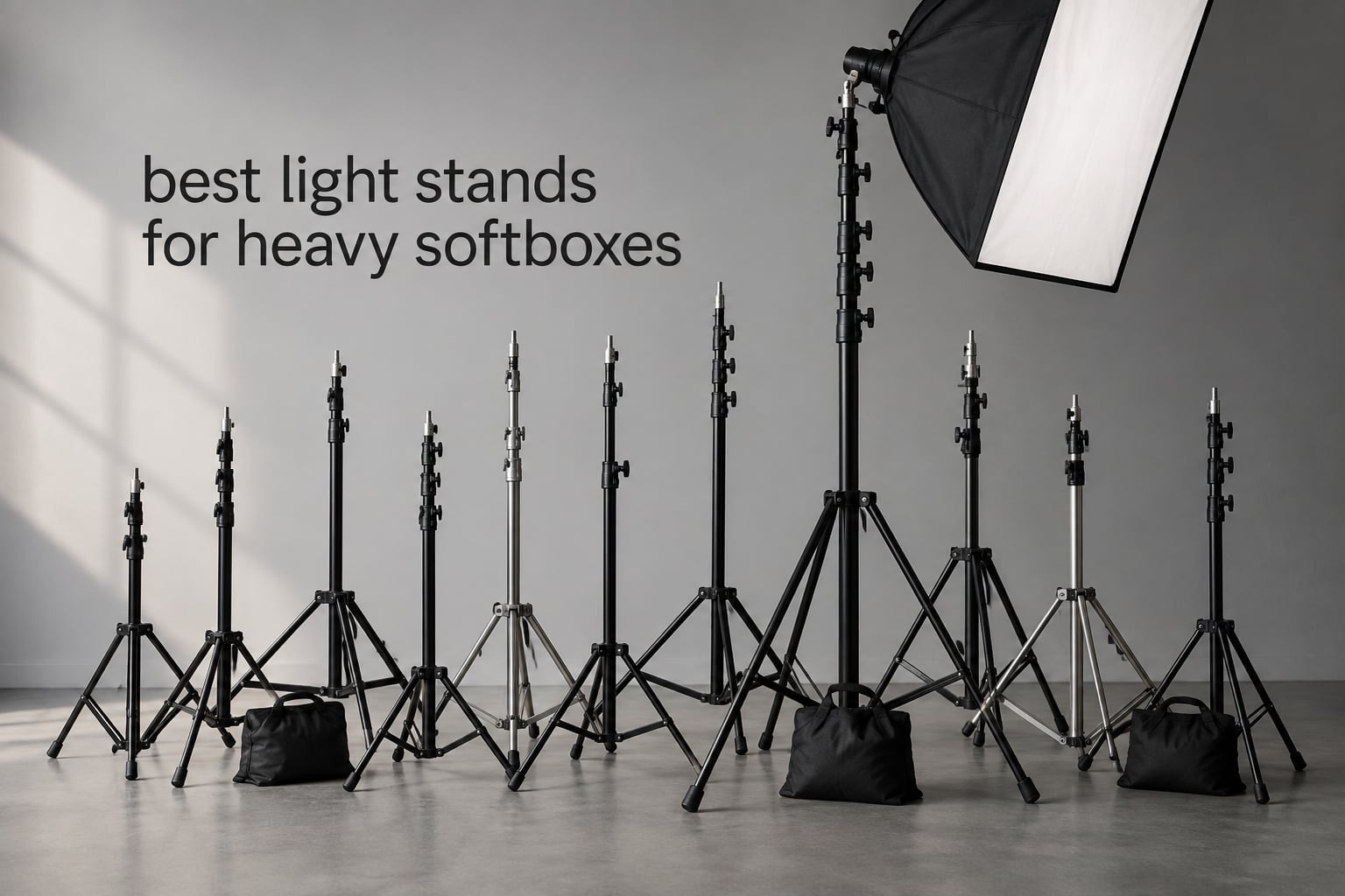 best light stands for heavy softboxes