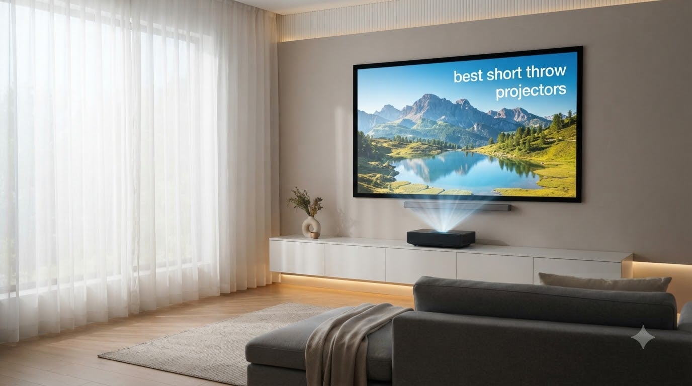 best short throw projectors