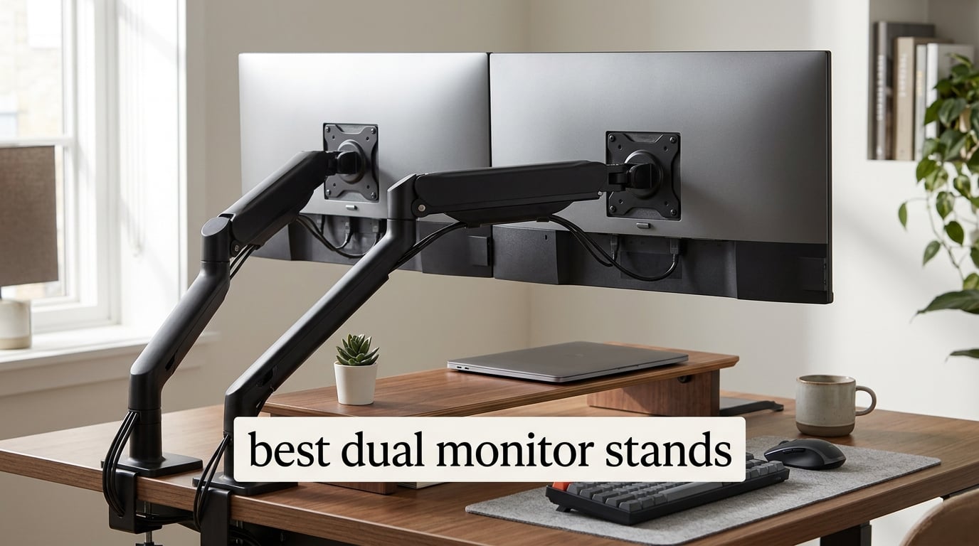 best dual monitor stands
