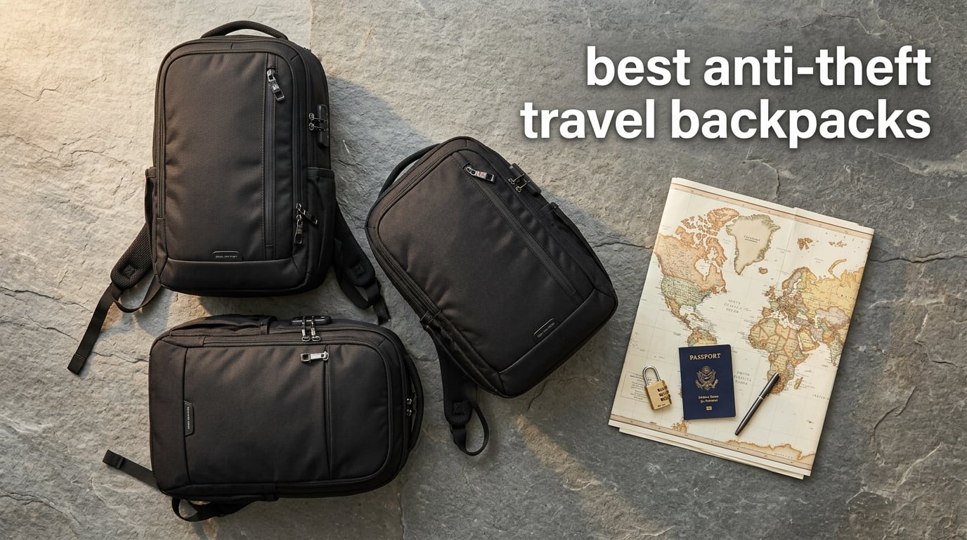 best anti-theft travel backpacks