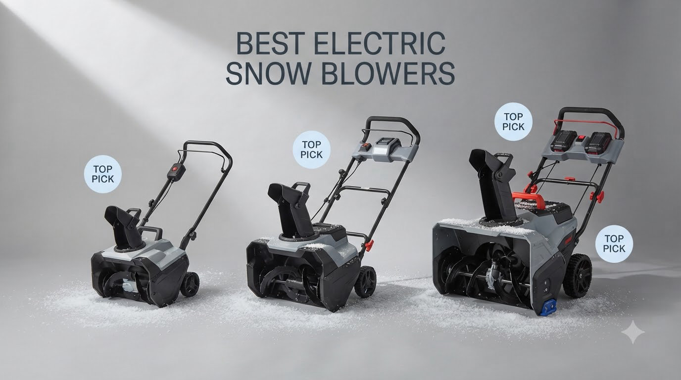 best electric snow blowers