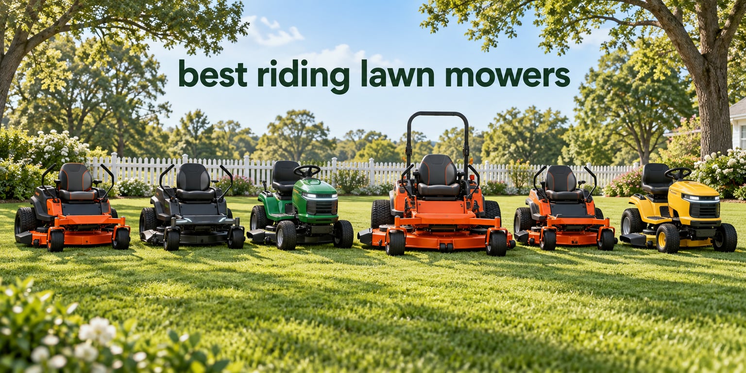 best riding lawn mowers