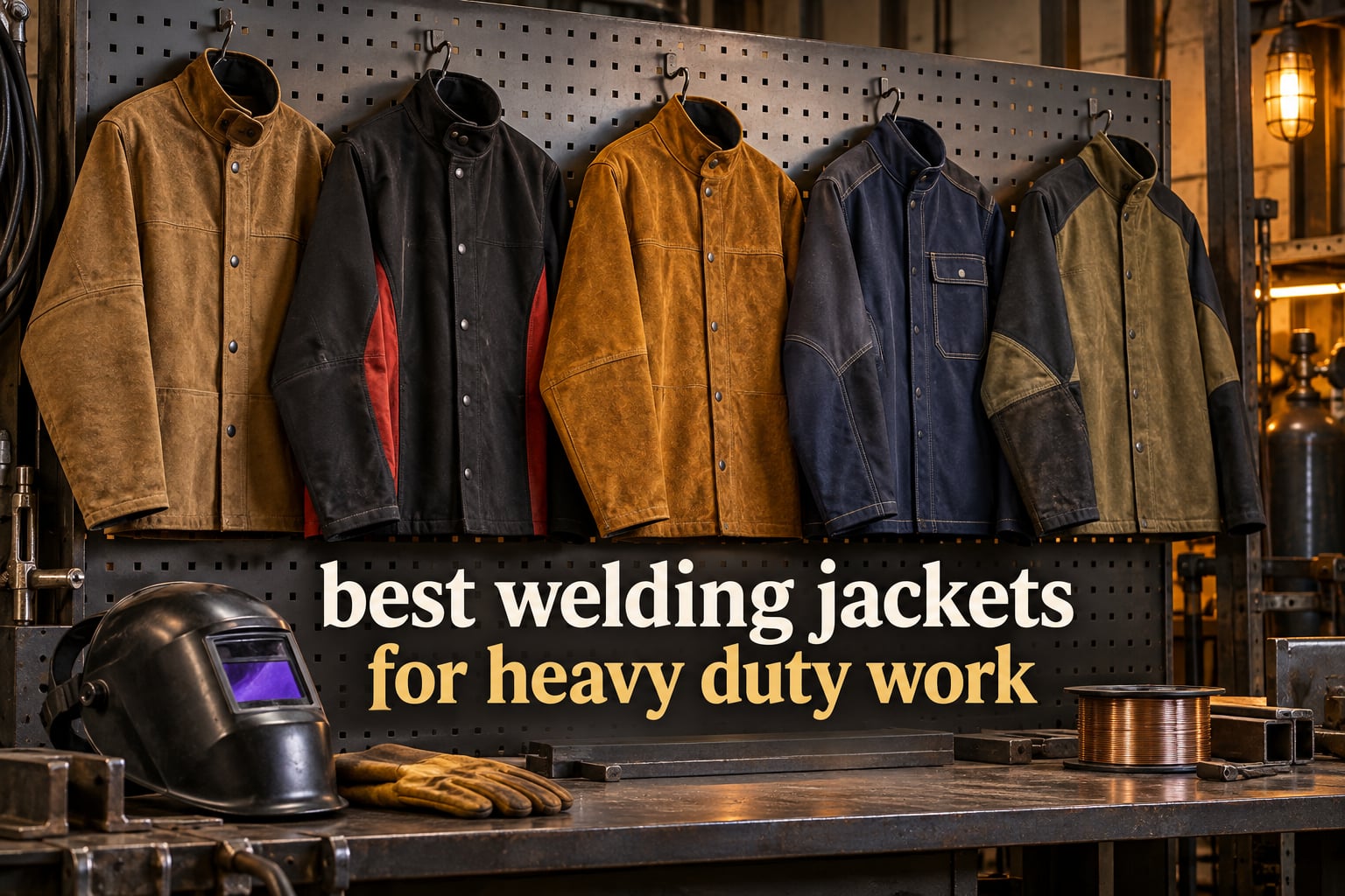 best welding jackets for heavy duty work