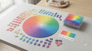 best gradient color jigsaw puzzles