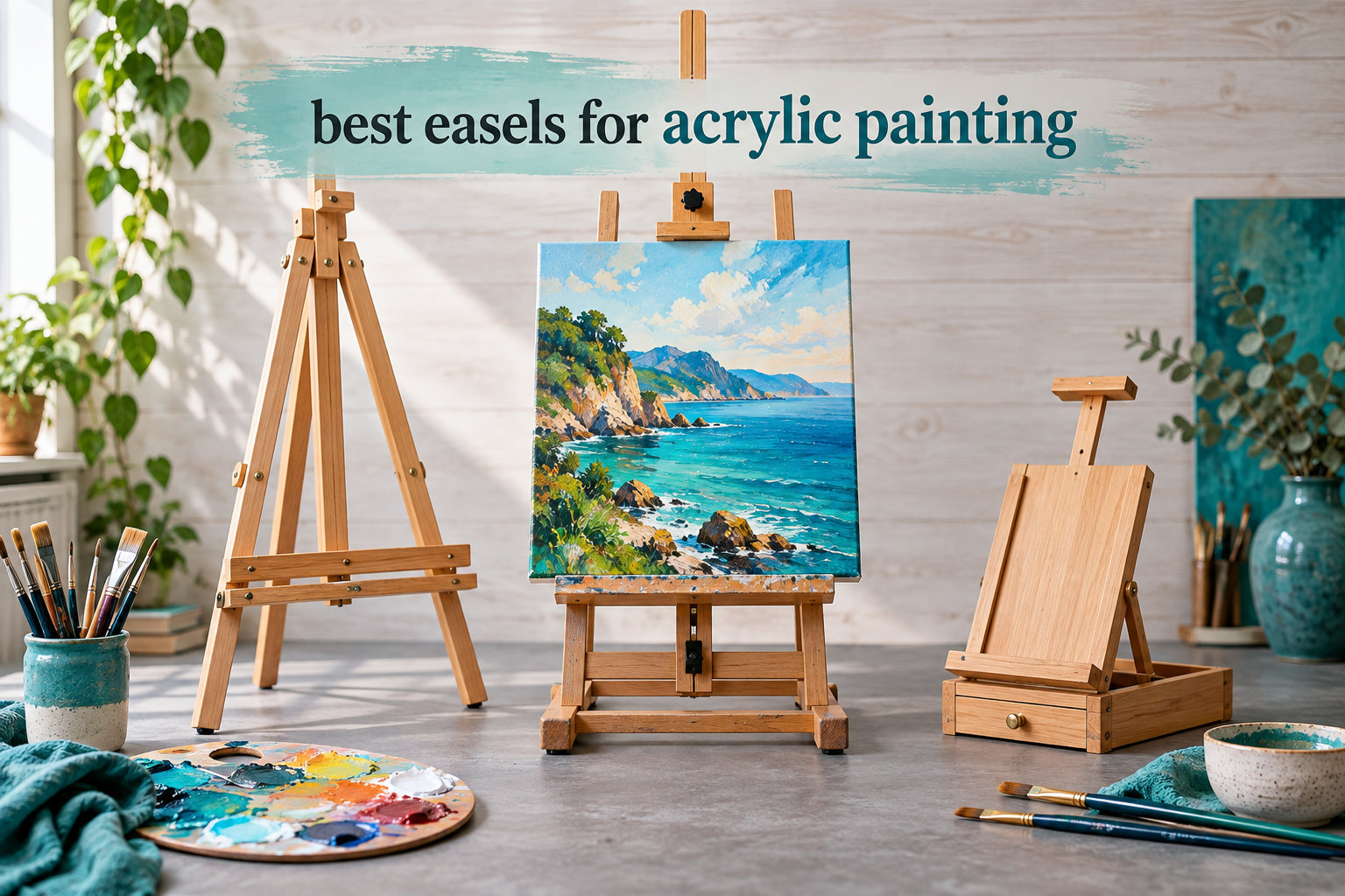 best easels for acrylic painting