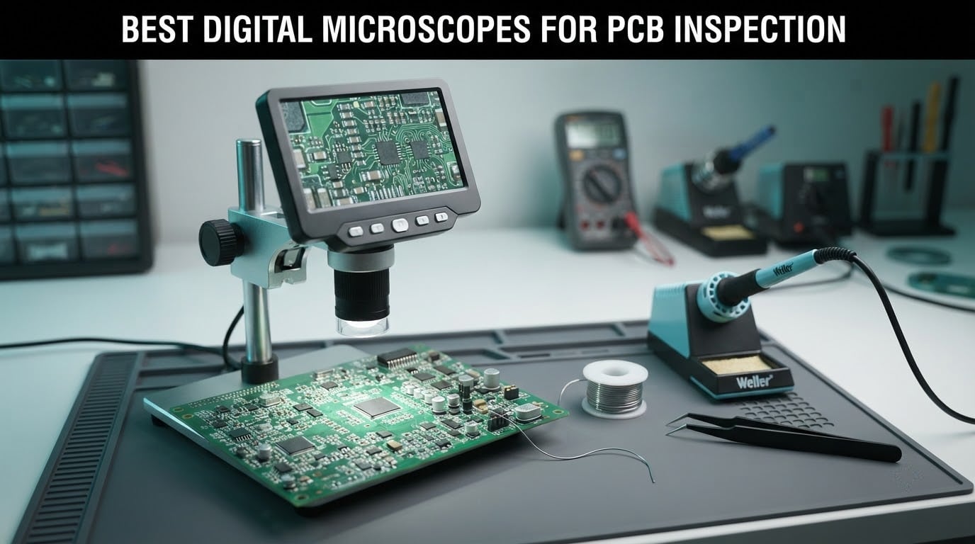 best digital microscopes for pcb inspection