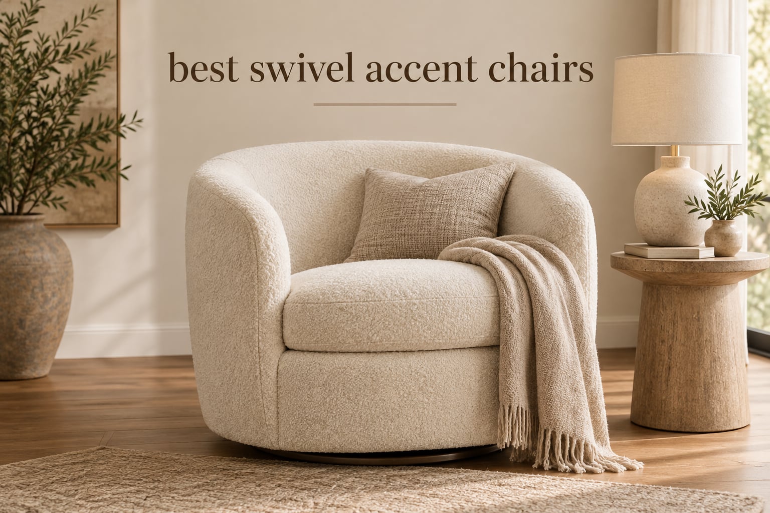 best swivel accent chairs