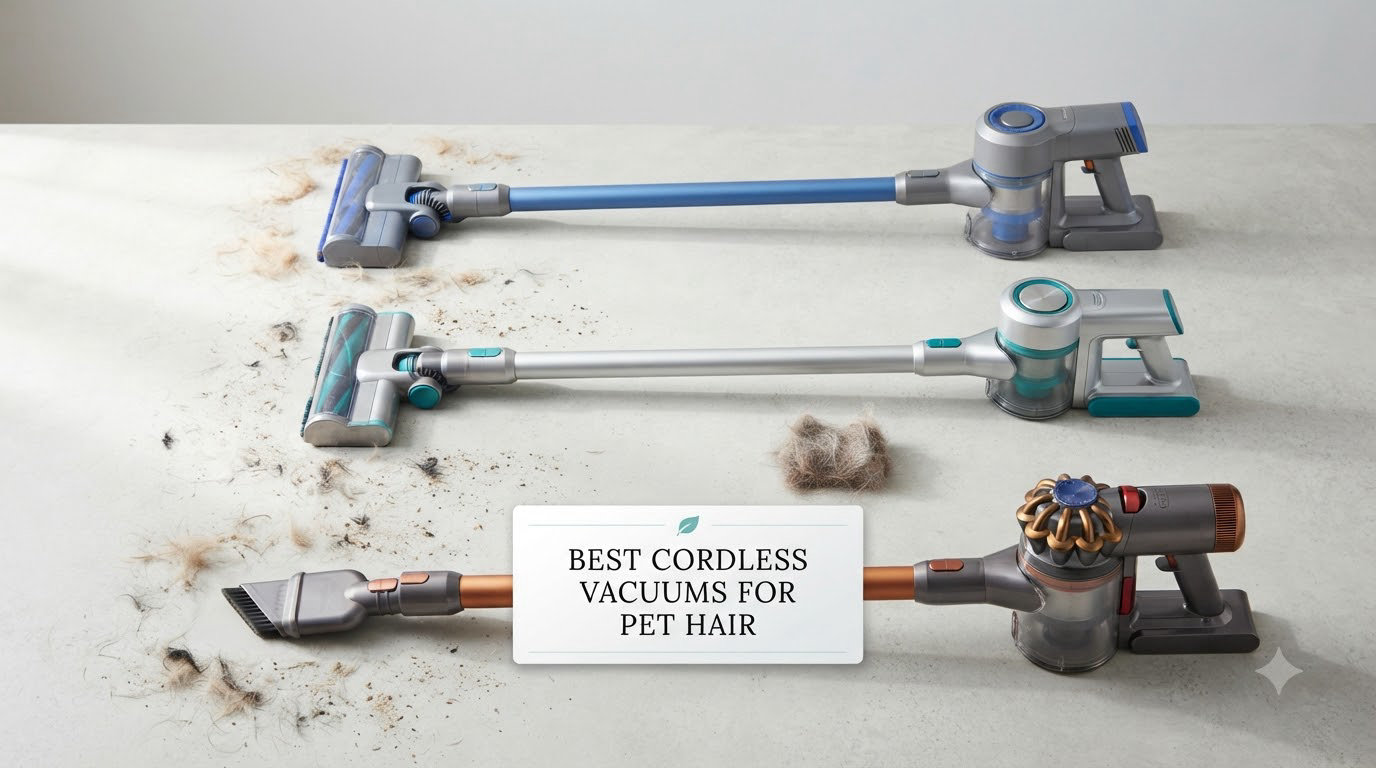 best cordless vacuums for pet hair