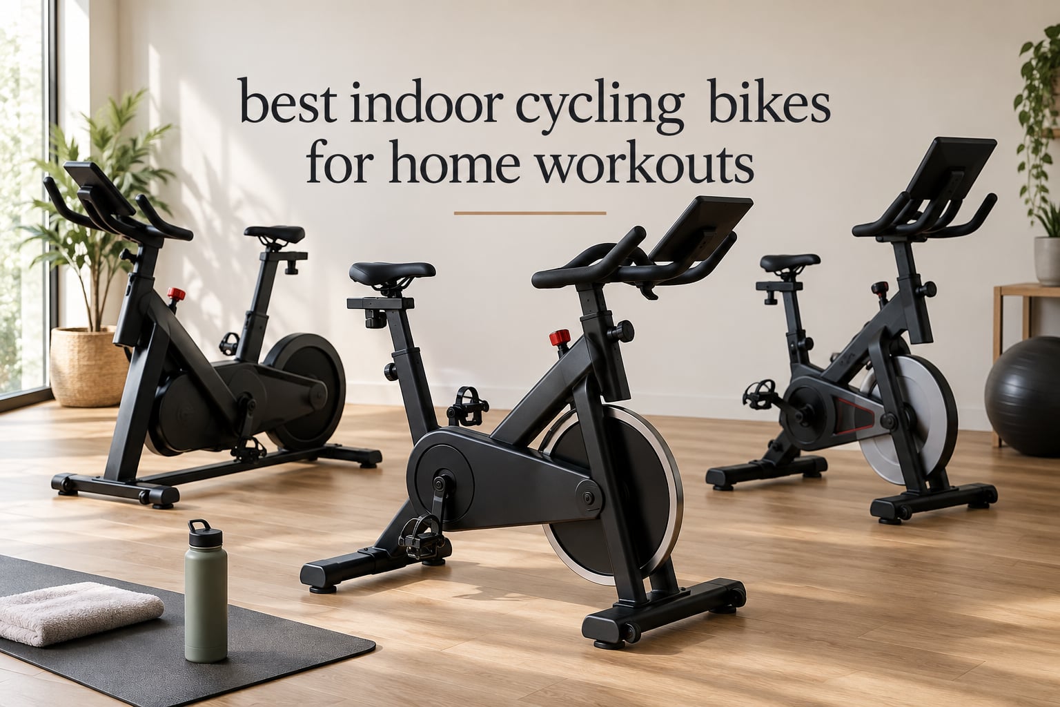 best indoor cycling bikes for home workouts