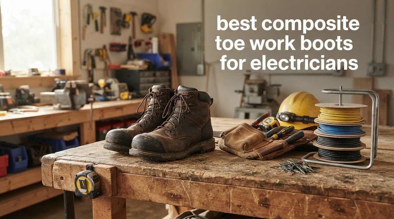 best composite toe work boots for electricians