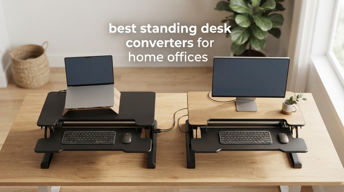 best standing desk converters for home offices