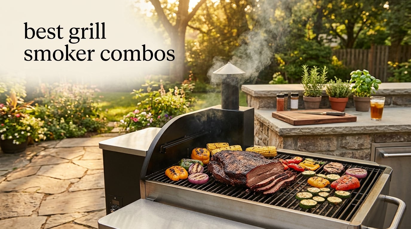 best grill smoker combos