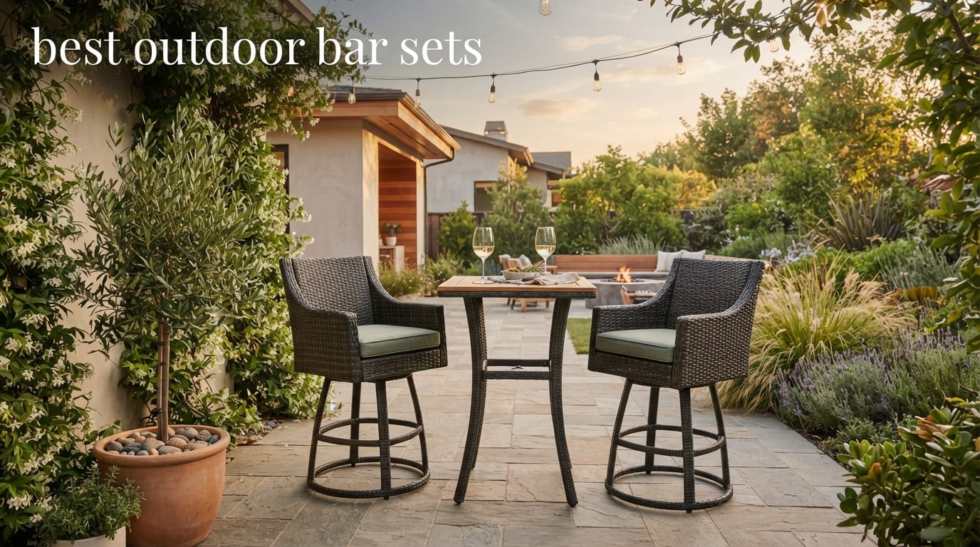 best outdoor bar sets