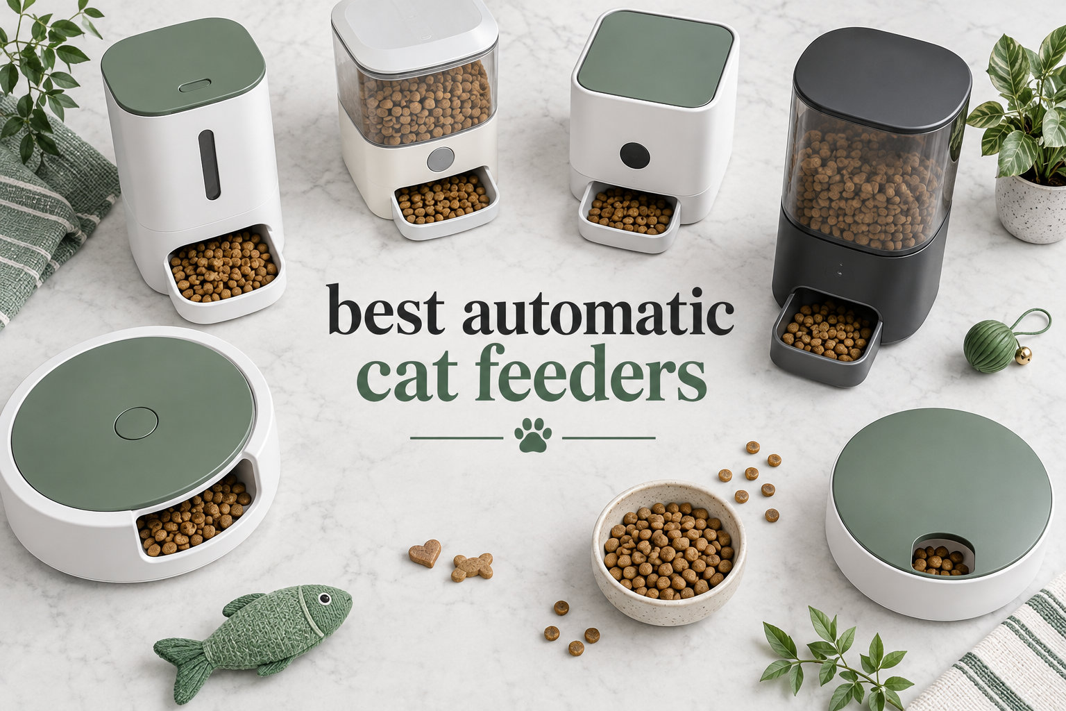 best automatic cat feeders