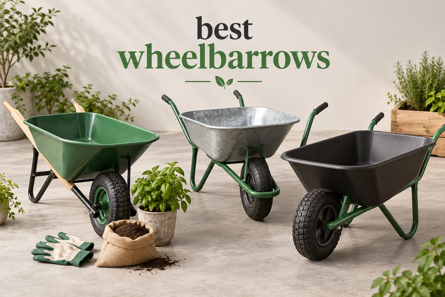 best wheelbarrows
