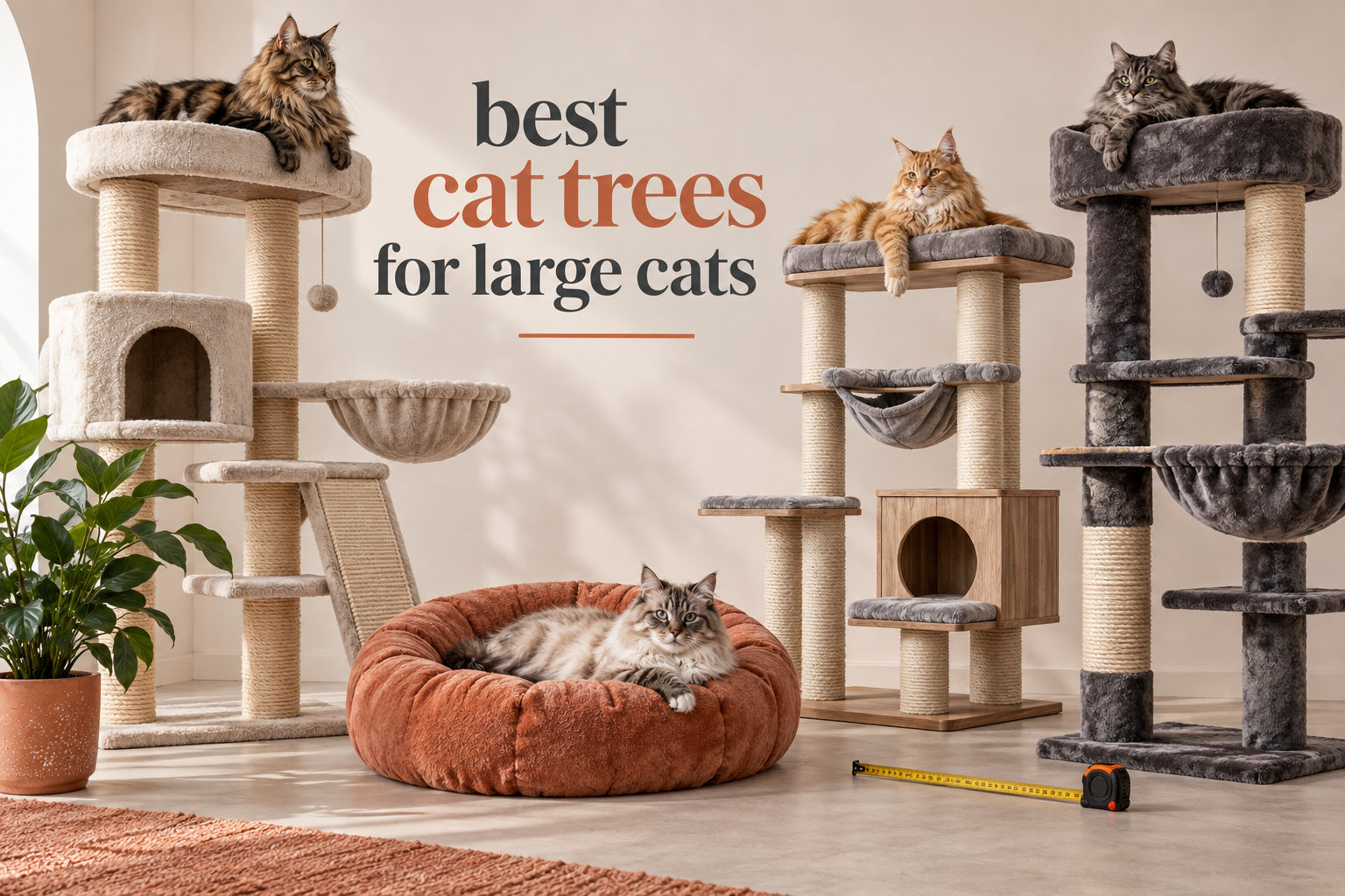 best cat trees for large cats