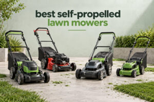 best self-propelled lawn mowers